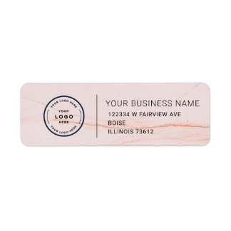 Etiqueta Elegant Custom Business Return Address Label