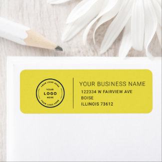 Etiqueta Elegant Custom Business Return Address Label