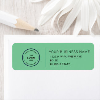 Etiqueta Elegant Custom Business Return Address Label