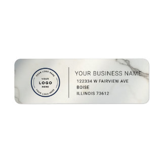 Etiqueta Elegant Custom Business Return Address Label