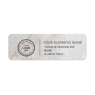 Etiqueta Elegant Custom Business Return Address Label