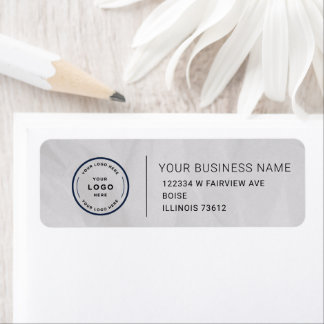 Etiqueta Elegant Custom Business Return Address Label