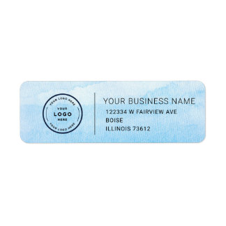Etiqueta Elegant Custom Business Return Address Label