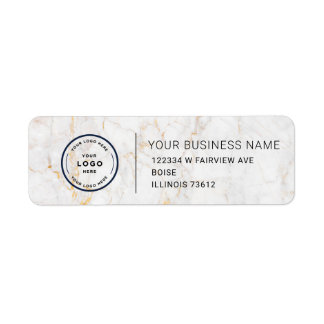 Etiqueta Elegant Custom Business Return Address Label