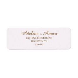 Etiqueta Elegant Floral Wedding Invitation