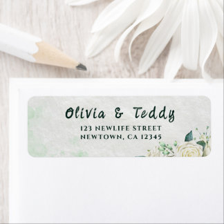 Etiqueta Elegant Organic Modern Wedding Invitation