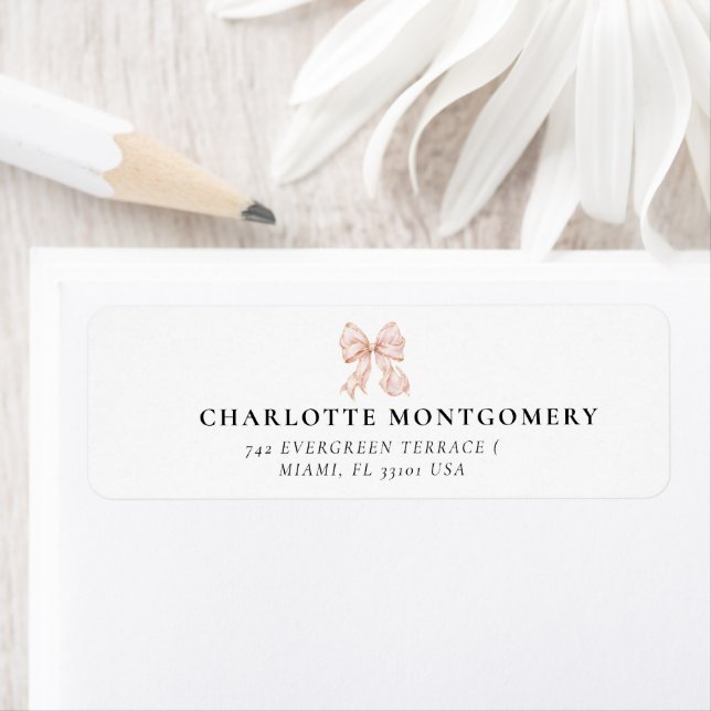 Etiqueta Elegant, tying the Pink Bow  bridal shower (Insitu)