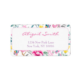 Etiqueta Elegante, Boho Chic Floral