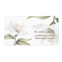 Elegante Casamento de Magnólia Branca Oriental