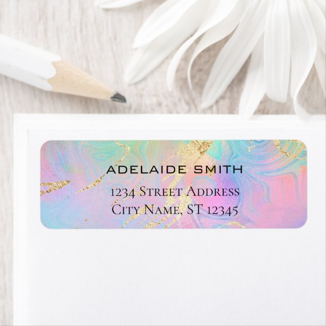 Etiqueta elegante moderno (Insitu)