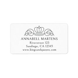 Etiqueta Elegante, real