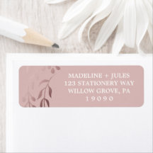 Elegante Rosa Dourado e rosa | Casamento de Quadro