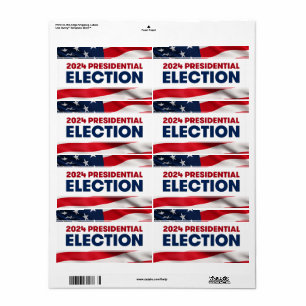 Etiqueta Eleição Presidencial Dos EUA Em 2024