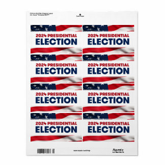 Etiqueta Eleição Presidencial Dos EUA Em 2024