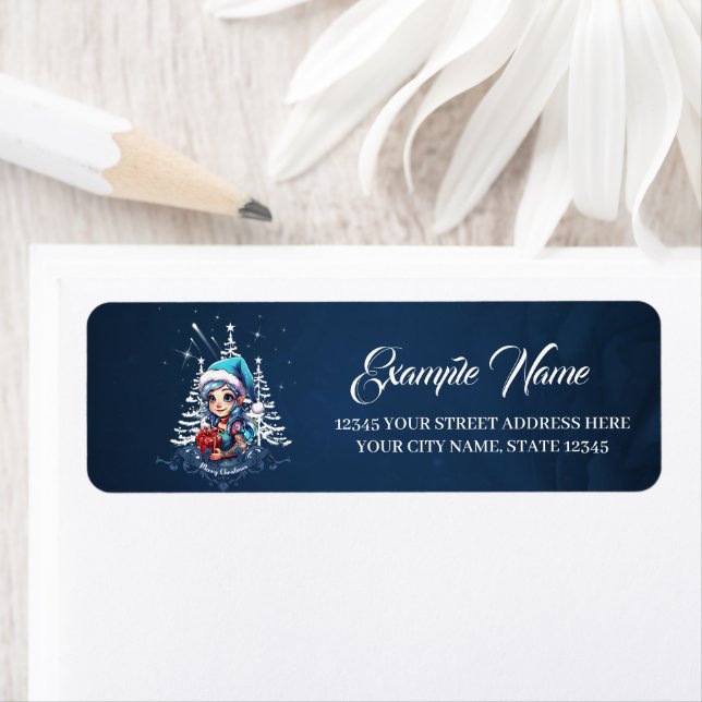 Etiqueta Elfo alegre (Insitu)