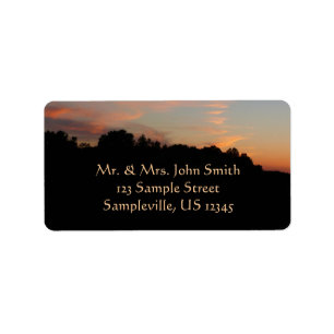 Etiqueta Elkridge Sunset Maryland Landscape