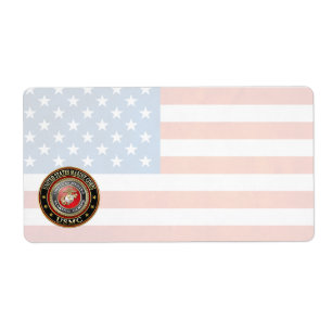 Etiqueta Emblem USMC [Edição Especial] [3D]