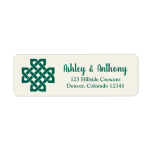 Emerald Green Celtic Knot Wedding Endereço