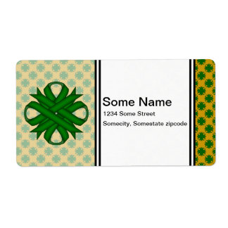 Etiqueta Emerald Green Clover Ribbon por Kenneth Yoncich