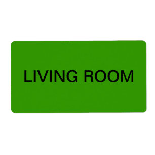 Etiqueta Empacotamento e Movimentação da Sala de Estar