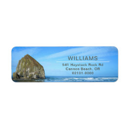 Etiqueta Endereço de devolução Cannon Beach