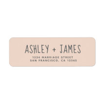 Endereço de Devolução de Casamento Rosa Pink do Sc