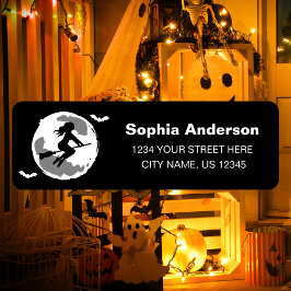 Etiqueta Endereço de devolução de e-mail do Bom Witeen Hall