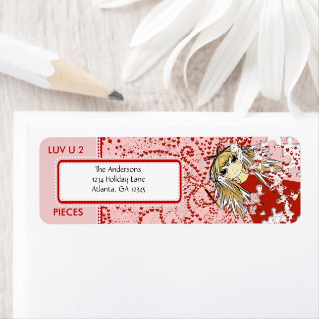 Etiqueta Endereço de devolução de peças LUV U 2 (Insitu)