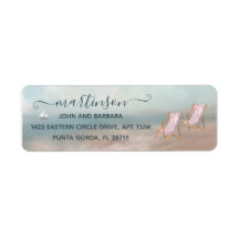 Endereço de devolução de praia de praia de praia p