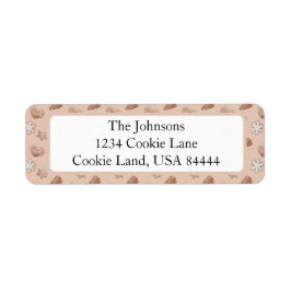 Etiqueta Endereço de Devolução do Cookie Exchange