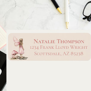 Etiqueta Endereço de devolução personalizada da primeira Fe