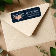 Endereço de devolução PERSONALIZADO desenhado manu