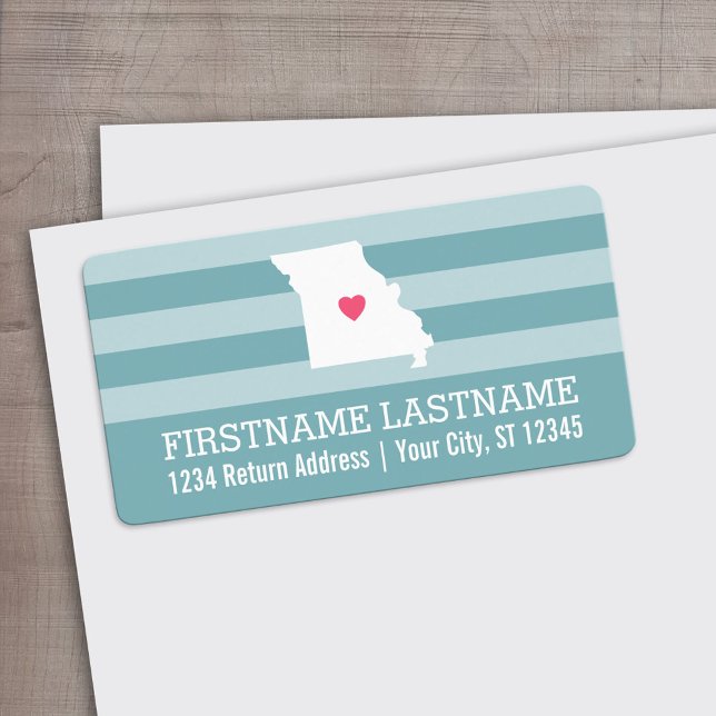 Etiqueta Endereço de Devolução Personalizado do Mapa de Cid (Custom Address Label)