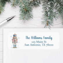 Endereço de Fim de Ano do Quebra-Nozes de Natal