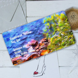 Etiqueta Endereço do Caminho Cênico da Yelapa 0819