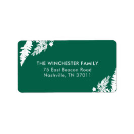 Etiqueta Endereço para Impressões Botânicas