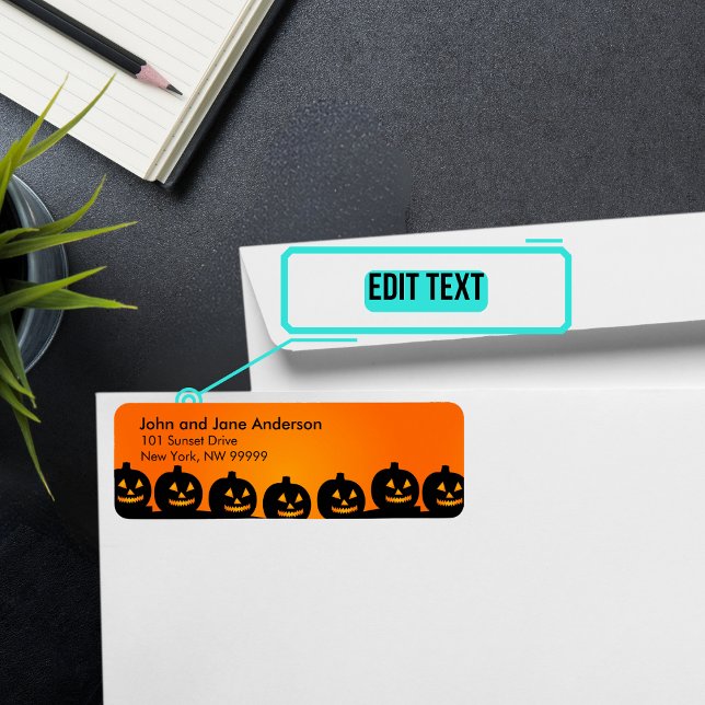 Etiqueta Endereço Personalizado de Outubro (Please enjoy our mailing labels. There is one for every month.)