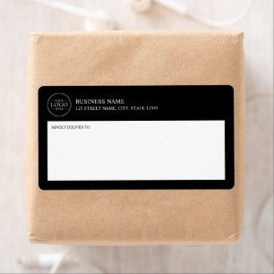 Etiqueta Entrega do logotipo comercial personalizado