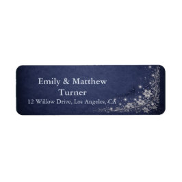 Etiqueta Envelope Casamento Moonlit Grove Celestial Woodlan