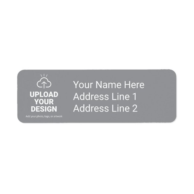 Etiqueta Envio Personalizado Seu Design e Texto (Frente)