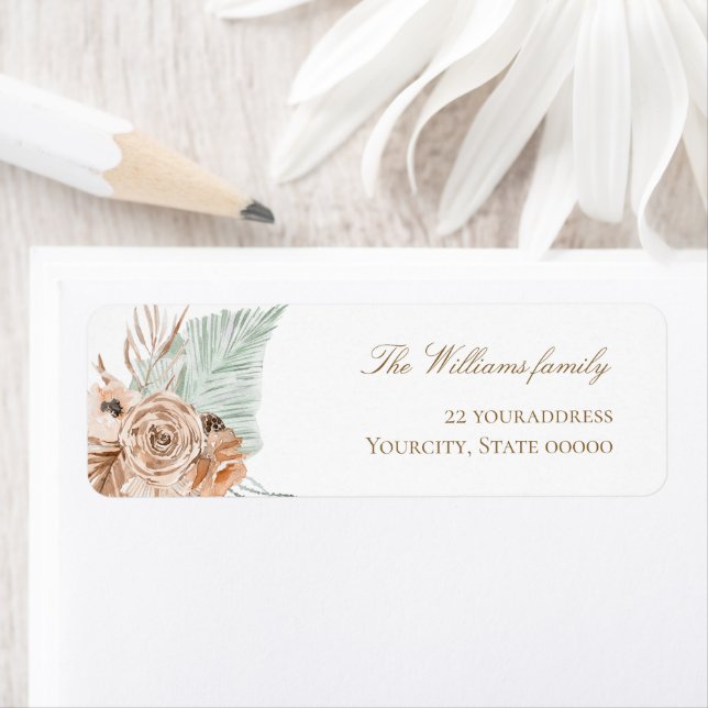 Etiqueta erva-do-bico-do-bócio flores-do-pampas (Insitu)