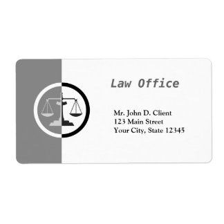 Etiqueta Escalas de Justiça