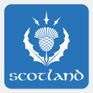 Etiqueta escocesa do cardo