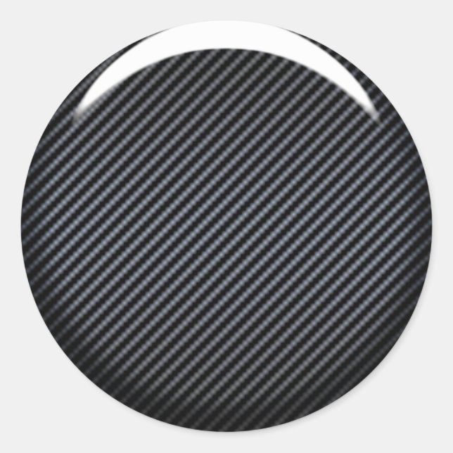 Etiqueta escura do fã do carbono (Frente)