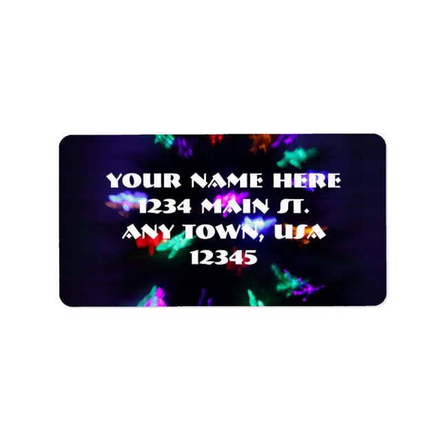 Etiqueta Espíritos de árvores (Frente)