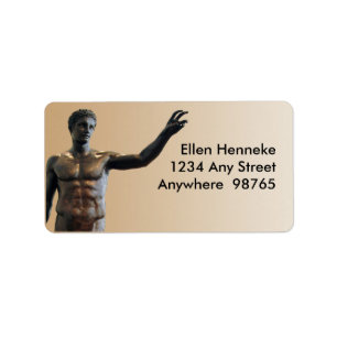 Etiqueta Estátua Antiquítera