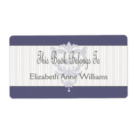 Etiqueta Este Livro Pertence À Modelo