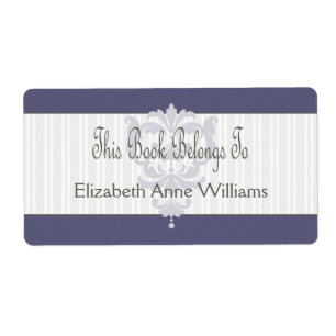 Etiqueta Este Livro Pertence À Modelo