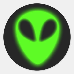 Etiqueta estrangeira verde de incandescência