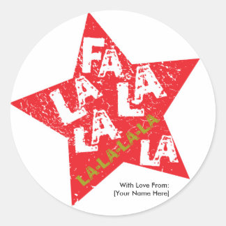 Etiqueta Estudada Fa La Star